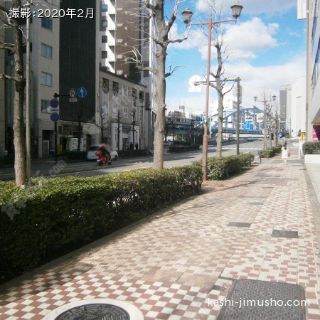 前面道路