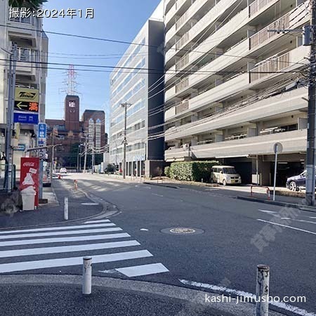 前面道路