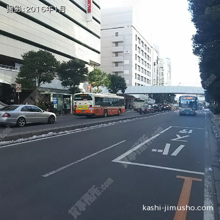 前面道路②
