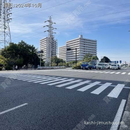 前面道路(セントラルアベニュー)