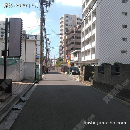 前面道路