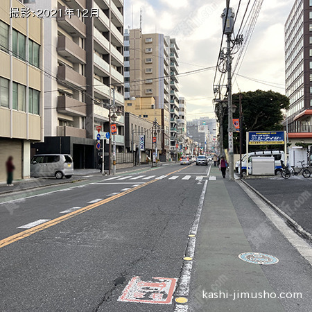 前面道路(旧中山道）