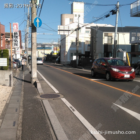 前面道路②