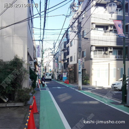 前面道路②