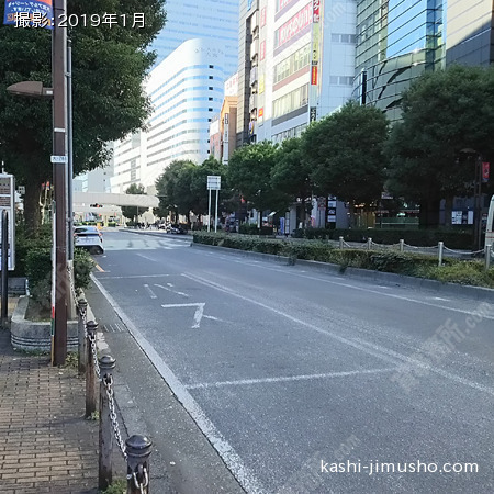 前面道路