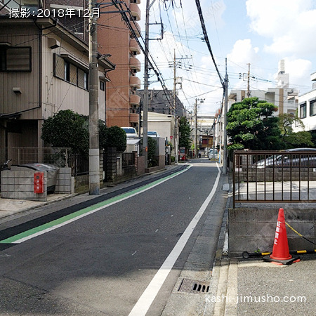 前面道路②
