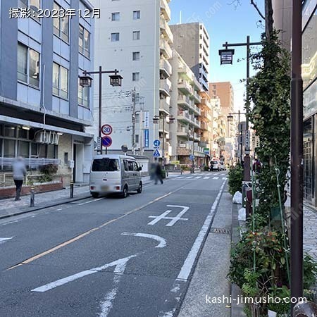 前面道路