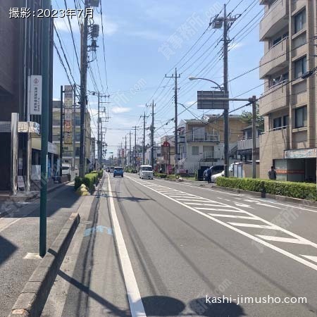 前面道路