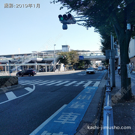 前面道路②