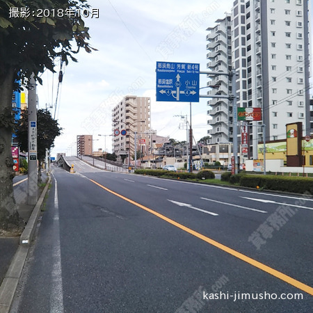 前面道路(鬼怒通り)