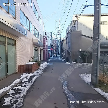 前面道路