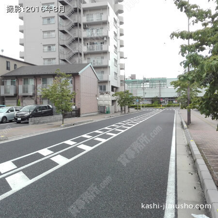 前面道路