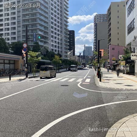 前面道路