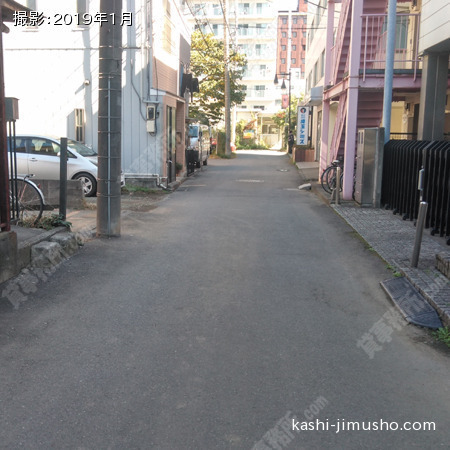 前面道路