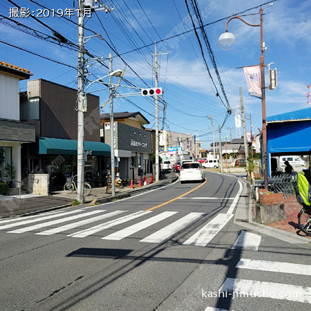 前面道路②