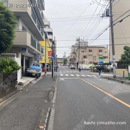 前面道路