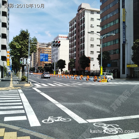 前面道路(鬼怒通り)