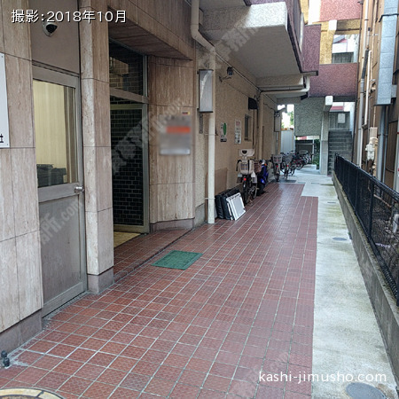 入口アプローチ