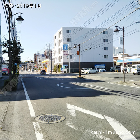 前面道路②