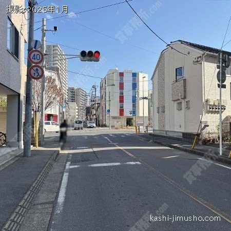 前面道路