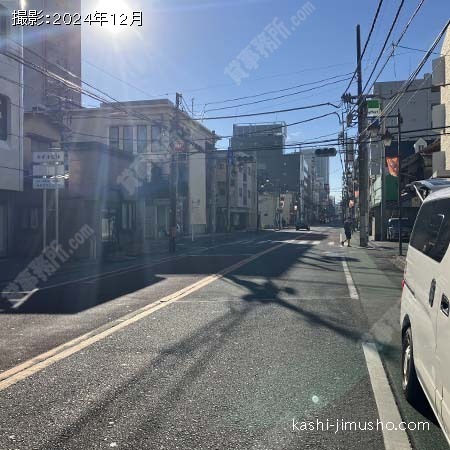 前面道路