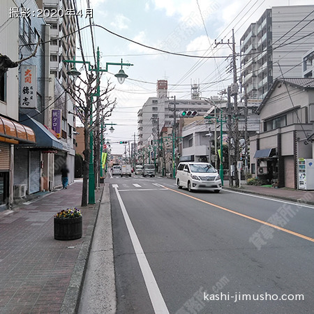 前面道路