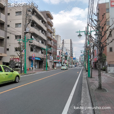 前面道路