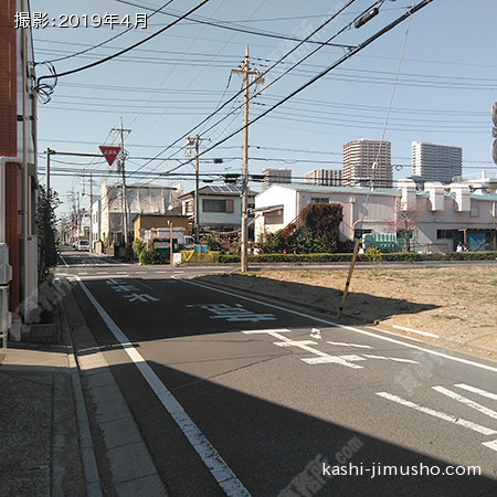 前面道路