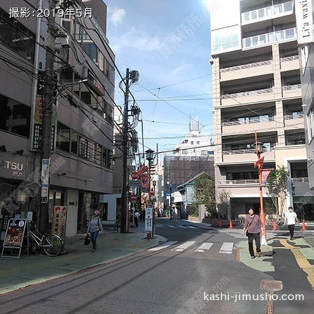 前面道路②