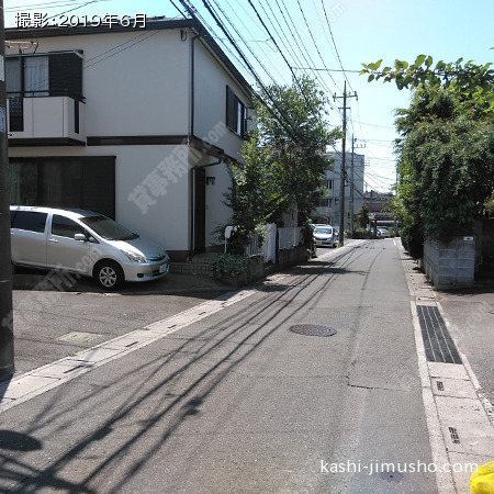 前面道路
