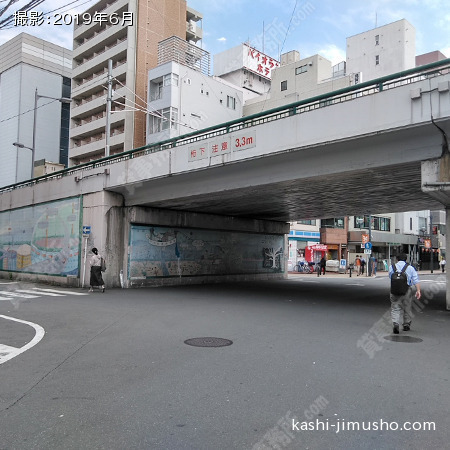前面道路②