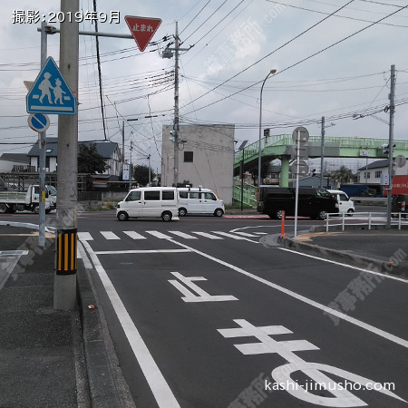 前面道路