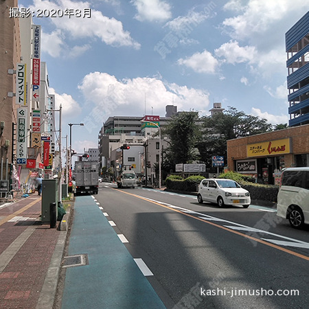 前面道路