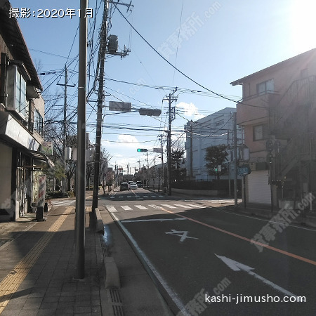 前面道路