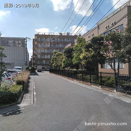 前面道路