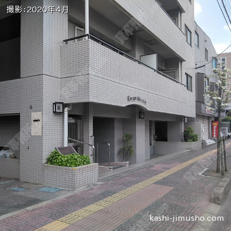 建物前面