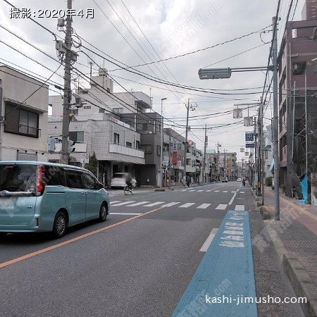 前面道路
