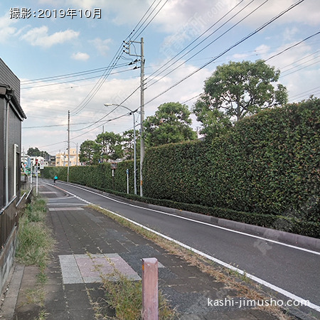 前面道路