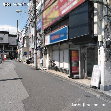 ビル前面