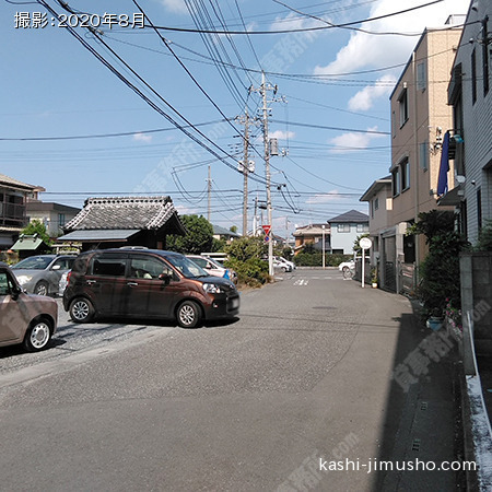 前面道路
