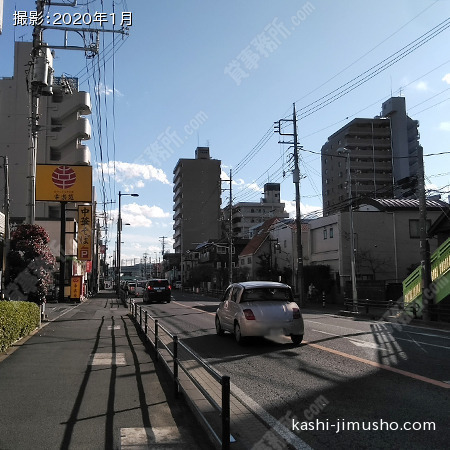 前面道路(中山道) 前面道路(中山道)