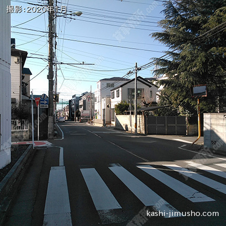 前面道路