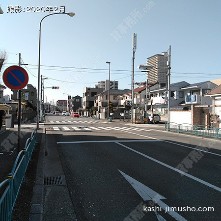 前面道路