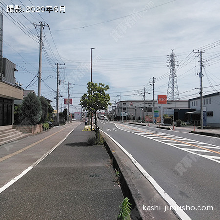前面道路