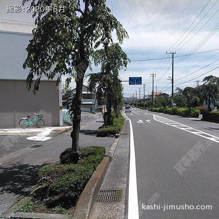 前面道路