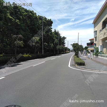前面道路