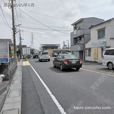 前面道路