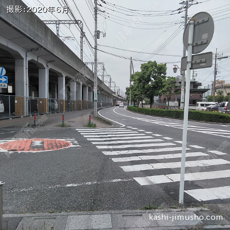 前面道路