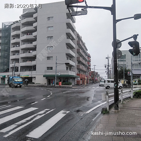 前面道路
