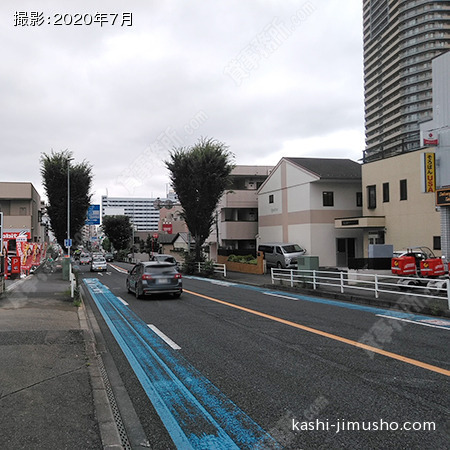 前面道路